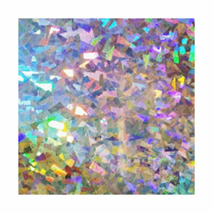 Shandong Factory Wholesale Laser and Inkjet Printed 65gsm Waterproof Rainbow Holographic Paper Roll <b>A4</b> Size Stickers - Product Image 3