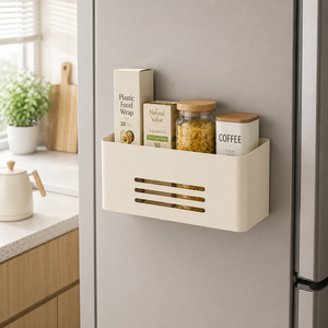 Estante Magnético para Especias de Refrigerador, Organizador Metálico de Una Sola Capa para Botellas y Latas - Product Image 2