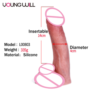 Flexibele Realistische Dildo Siliconen Anale Plug Butt Plug Erotische Penis Met Zuignap Volwassen Seksspeeltjes Voor Vrouwen Dildo - Product Image 2
