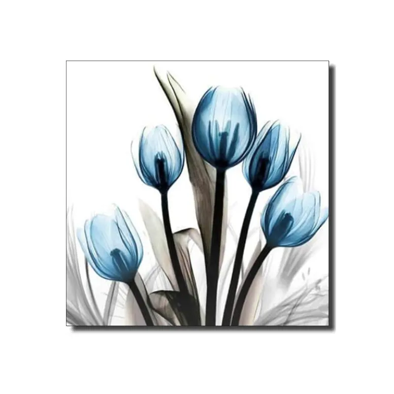 Low Price Home goods wall art canvas painting modern flower oil painting wall art canvas painting