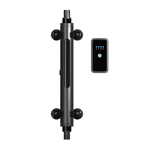 <span class=keywords><strong>Lampe</strong></span> de désinfection <span class=keywords><strong>UV</strong></span> externe 3-en-1 <span class=keywords><strong>pour</strong></span> aquarium, étanche avec minuterie <span class=keywords><strong>pour</strong></span> l'élimination des algues et la purification de l'eau - Product Image 1