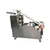 Machine automatique commerciale pour la fabrication de pain plat, 180 pièces/min, 220V, 2,2kW, pour Naan, Pizza et Tortilla