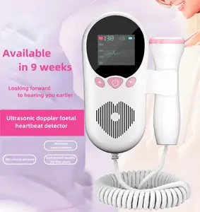 Draagbare Echografie Baby Hartslagmachine Doppler Foetale Babyhartslag Monitor Foetale Doppler - Product Image 2