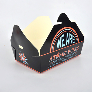 SenAng02 - Cajas de Cartón Personalizadas para Comida Coreana para Llevar, Cajas para Hamburguesas Francesas, Impresión de Cajas para Pollo Frito y Comida Rápida - Product Image 5