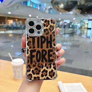 Custodia per Telefono Antiurto a Quattro Angoli in TPU Fai-da-Te, Elettroplaccata e Anti-Impronte per iPhone 15 <span class=keywords><strong>Pro</strong></span> Max, 17 <span class=keywords><strong>Pro</strong></span> Max, 15 Plus, <span class=keywords><strong>12</strong></span>, 11 - Product Image 1