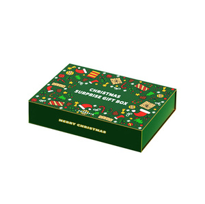 Caja de Cartón Magnética de Lujo para <span class=keywords><strong>Navidad</strong></span>, Caja de Papel Plegable Ecológica para Chocolates, Dulces y Embalaje de Regalos Navideños - Product Image 2