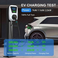 Chargeur EV intelligent 7 kW Type 2 Wallbox avec application RFID OCPP 1.6J IP65 étanche pour la recharge à domicile et commerciale