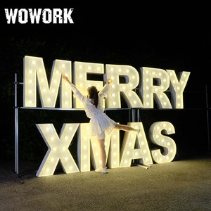 Wowork โต๊ะโลหะสีขาวขนาดใหญ่พร้อม<span class=keywords><strong>ตัว</strong></span>อักษรพร้อมชั้นกระจกสำหรับตกแต่งงานเลี้ยงแต่งงานวันเกิด - Product Image 2