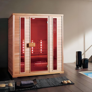 ห้องซาวน่ามินิมอล <span class=keywords><strong>ดี</strong></span>ไซน์เรียบหรู พร้อมที่เก็บของแบบซ่อน กระจกอัจฉริยะ สำหรับบ้านสมัยใหม่ - Product Image 1