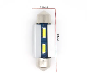 FSYLX C5W C10W Canbus bombillas LED festón 31mm luz de techo Interior de coche con 2SMD 1860 LED nueva condición 36mm 39mm 42mm - Product Image 4
