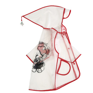 Impermeabile per Bambini in EVA, <span class=keywords><strong>Poncho</strong></span> Antipioggia Portatile e Riutilizzabile con Cappuccio, Attrezzatura Impermeabile per Bambini e Bambine - Product Image 1