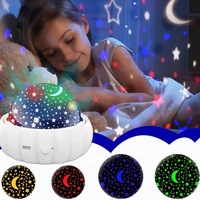 Himmelsprojektor Nachtlicht Kindermond-Modus Sternenhimmel-Projektion Romantische Tischlampe als Geschenk für Kinder