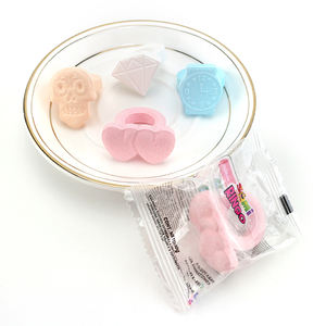 4 in 1 혼합 시계, 다이아몬드, 하트 모양, 해골 헤드 링 프레스 캔디 - Product Image 4