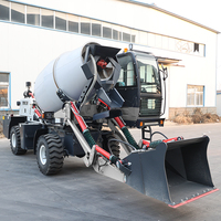 Camion malaxeur à béton diesel autochargeur de marque OEM LTMG, neuf, avec boîte de vitesses, capacité de 3-4m3, à vendre