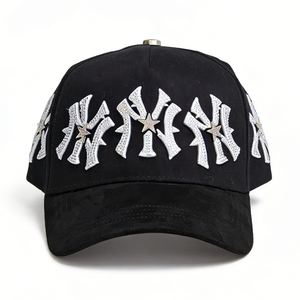 Gorras <span class=keywords><strong>de</strong></span> Béisbol Personalizadas al por Mayor G5 Barbas Originales <span class=keywords><strong>de</strong></span> 5 Paneles con Visera Ancha, Gorras Rebel, Gorras Sad Boyz, Gorras Padrino, Gorras Zander - Product Image 4