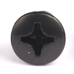 Quincaillerie métrique Vis à tête fraisée à tête fraisée <span class=keywords><strong>cruciforme</strong></span> <span class=keywords><strong>cruciforme</strong></span> en croix noire en zinc noir - Product Image 5
