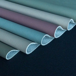 מפעל חלק מבד תבואה פו דמוית עור סינתטי לכיסא ריהוט ריפוד עם בד ארוג - Product Image 5