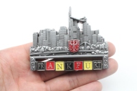Fournisseur d'usine, conception personnalisée, souvenirs touristiques de Munich, Allemagne, cadeaux, décoration de la maison, artisanat, aimant de réfrigérateur 3D