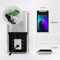FCV5005 Estación de Puerta Exterior con Reconocimiento Facial Linux, Control de Acceso, Visión Nocturna, Intercomunicador Visual, IP66 Impermeable, para Casa o Villa