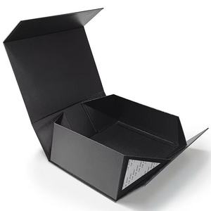 Boîtes cadeaux rigides en carton pour chaussures, perruques, cosmétiques, plusieurs couleurs, fermeture magnétique pliable, boîte d'expédition pour cadeaux d'affaires - Product Image 1