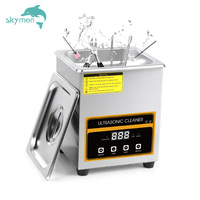 Nettoyeur à ultrasons Skymen ODM 2L pour bijoux, outils dentaires, montres, lunettes, outils de laboratoire, têtes d'imprimante et injecteurs
