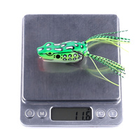 Leurres souples flottants pour la pêche au vairon, 55 mm, 12 g, avec hameçons métalliques pour la pêche à la mouche