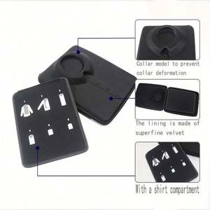 Custom Logo EVA Shirt Travel Case Hard <b>Top</b> Crease Free Shirts Organizer Zipper Box Anti Wrinkle Shirt Cases for Business Men - Product Image 6