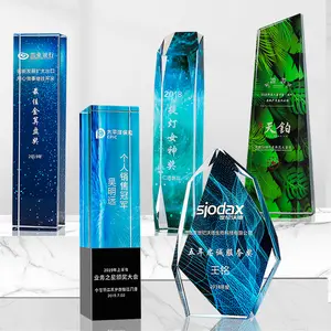 2023 popüler reçine ödülleri özelleştirilmiş UV baskı logosu en iyi yıldız ödülleri liuli ödülleri