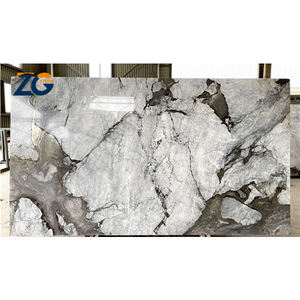 ZGSTONE Marbre de luxe <span class=keywords><strong>Brasilia</strong></span> Carreaux de marbre Iceberg Salon Design Carreaux de sol en marbre blanc populaires - Product Image 6