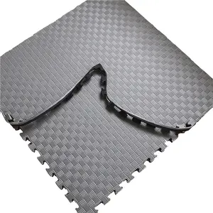 Brand new aikido Leaf Pattern tatami mat taekwondo mats wholesalers for Exercise