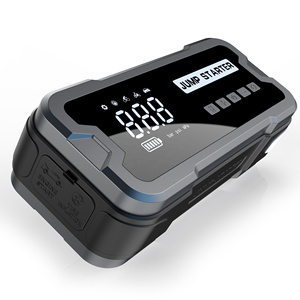 Powerful Car <strong>Jump</strong> <strong>Starter</strong> for All 12V Vehicles <strong>Multi</strong>-<strong>Function</strong> Portable Battery Booster with Air Pump <strong>Power</strong> Bank and LED Lighting - Product Image 2
