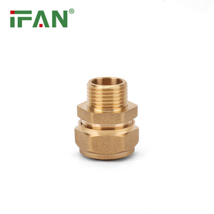 IFAN pex nén hệ thống ống nước Vật liệu <span class=keywords><strong>1</strong></span>/2 3/<span class=keywords><strong>4</strong></span> <span class=keywords><strong>1</strong></span> <span class=keywords><strong>inch</strong></span> Nam chủ đề ổ cắm Brass phụ kiện đường ống - Product Image 1