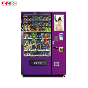 24 heures distributeur automatique de boissons de casse-croûte combinaison d'écran de publicité extérieur - Product Image 3