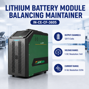 Égaliseur de cellules de batterie au lithium haute performance INTECH 36 canaux 300W 5A pour la réparation de batteries de chariots élévateurs électriques - Product Image 1
