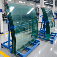 Verre Trempé Stratifié PVB SGP Acoustique et Insonorisant pour Balustrades, Garde-corps, Fenêtres de Toit et Murs Rideaux – Taille Personnalisée