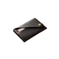 Porte-cartes minimaliste portefeuille mince pour hommes et femmes porte-monnaie avec design élégant idée cadeau promotionnel