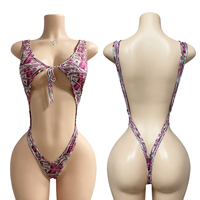 Tenues de strip-teaseuse ELITES, vêtements de danse en gros, motifs imprimés, vêtements de performance pour rave