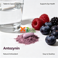 Ekstrak Antosianin Alami 1%-40% dari Ubi Ungu, Blueberry, Elderberry, Aronia, Sumber Antioksidan, Suplemen Diet Berbentuk Bubuk