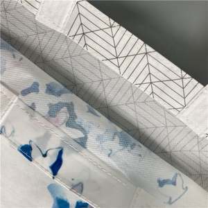 Venta al por mayor de impresión personalizada respetuoso con el medio ambiente reciclar reutilizable PP laminado bolsa no tejida nuevas bolsas de pañales laminadas recicladas - Product Image 5