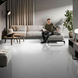 Onyx Bianco negro 800x1600mm azulejos de porcelana de losa grande de fabricación india mate brillante acabado superficial de alto brillo baldosas de madera de 9mm - Product Image 1