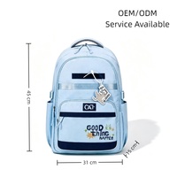 Sac à dos personnalisé pour adolescents, léger, imperméable, confortable, sac d'école multi-poches, sac à dos pour l'école