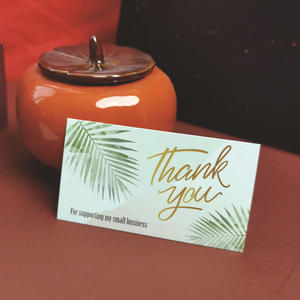 Tarjetas de Felicitación Personalizadas con Flores, Bendiciones y Regalos, Horneadas, con Cartón y Papel Offset, <span class=keywords><strong>Reseñas</strong></span> Positivas, Tarjetas de Agradecimiento - Product Image 5