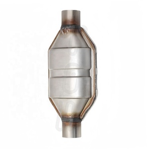 Высококачественный универсальный каталитический нейтрализатор SQS, заводская поставка, 400 ячеек, керамический субстрат, каталитический нейтрализатор стандарта Евро <span class=keywords><strong>3</strong></span>-6, оптовая продажа с завода - Product Image 1