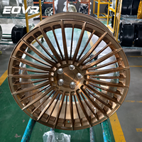 Rines de Aleación EVOR Forjados Personalizados de Lujo Monobloque para Autos 5x120 5x114.3 5x112 5x130 de 15 a 26 Pulgadas para Benz Cadillac