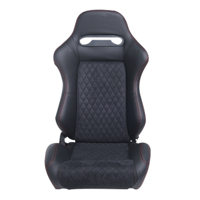 Sièges de course sportifs en cuir réglables et tendance JIABEIR 1035, taille universelle