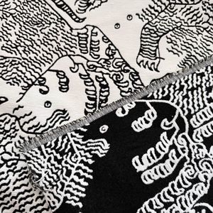 <span class=keywords><strong>Tela</strong></span> para Cojines <span class=keywords><strong>de</strong></span> Sofá, Estilo Vintage, Jacquard <span class=keywords><strong>de</strong></span> Espiga Teñido con Hilo, <span class=keywords><strong>Chenilla</strong></span> 100% Poliéster, Suave y Acogedora - Product Image 6