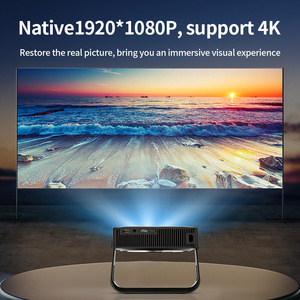 YJMOYE Home Smart <b>Projector</b> 1080P <b>Android</b> Auto-focus US EU UK AU Standard - Product Image 3