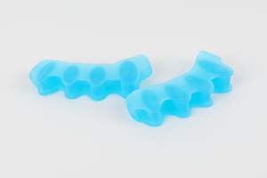 Cinco buracos Cadeia Polegar Valgus Corrector Respirável SEBS Toe Sobreposição Separador Foot Corrector PGYUD Q47-48 - Product Image 6