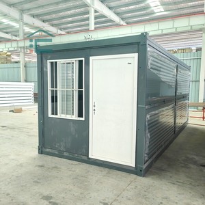 Casa Contenedor Plegable y Expandible Económica de 20 pies, Prefabricada y Móvil, de Bajo Precio, WFZH - Product Image 1