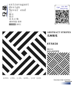 Đá Cẩm Thạch có hoa văn <span class=keywords><strong>Composite</strong></span> sứ gạch đá cẩm thạch màu đen và trắng phong cách - Product Image 4